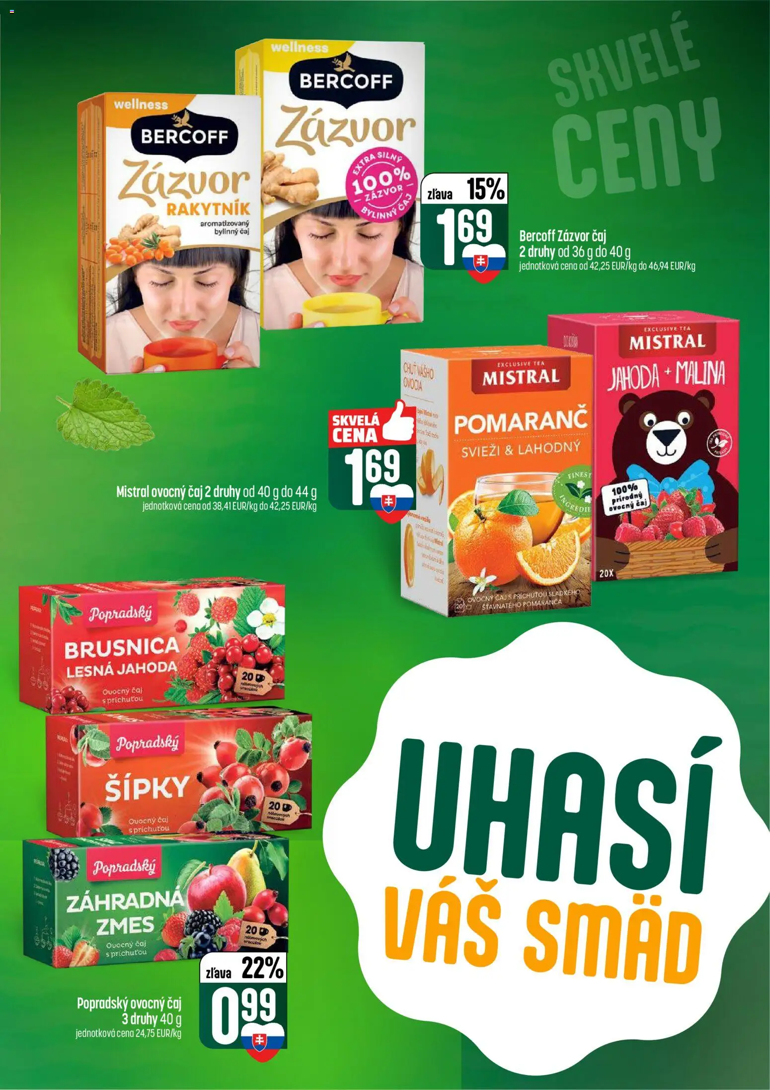 Nové COOP Jednota akcie – leták je platný od 12.02.2026 | Strana: 47 | Produkty: Zázvor, Čaj