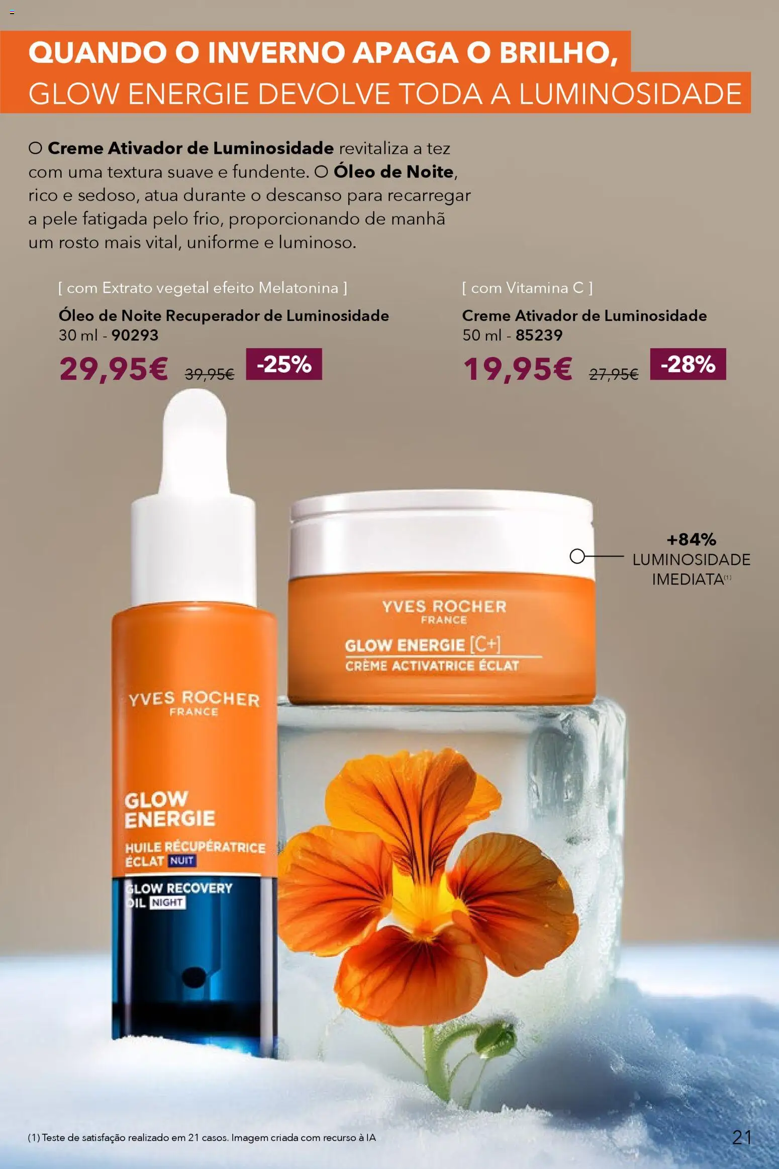 Yves Rocher catálogo 2 │ válido de 30.01.2026 | Página: 21 | Produtos: Óleo, Melatonina, Vitamina c, Creme