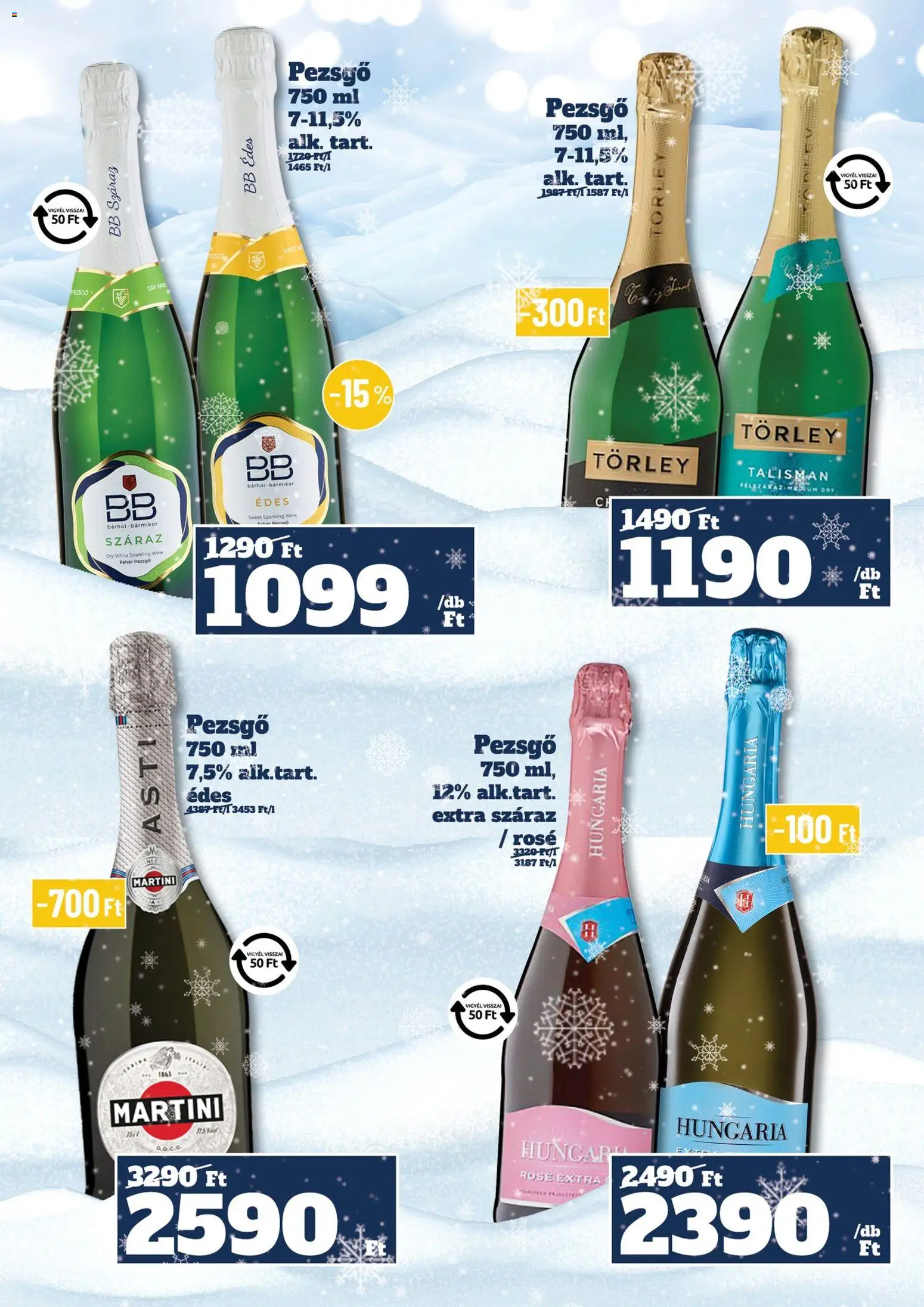 Family Diszkont akciós ujság - amely érvényes a következő dátumtól: 18.12.2025 | Oldal: 3 | Termékek: Pezsgő