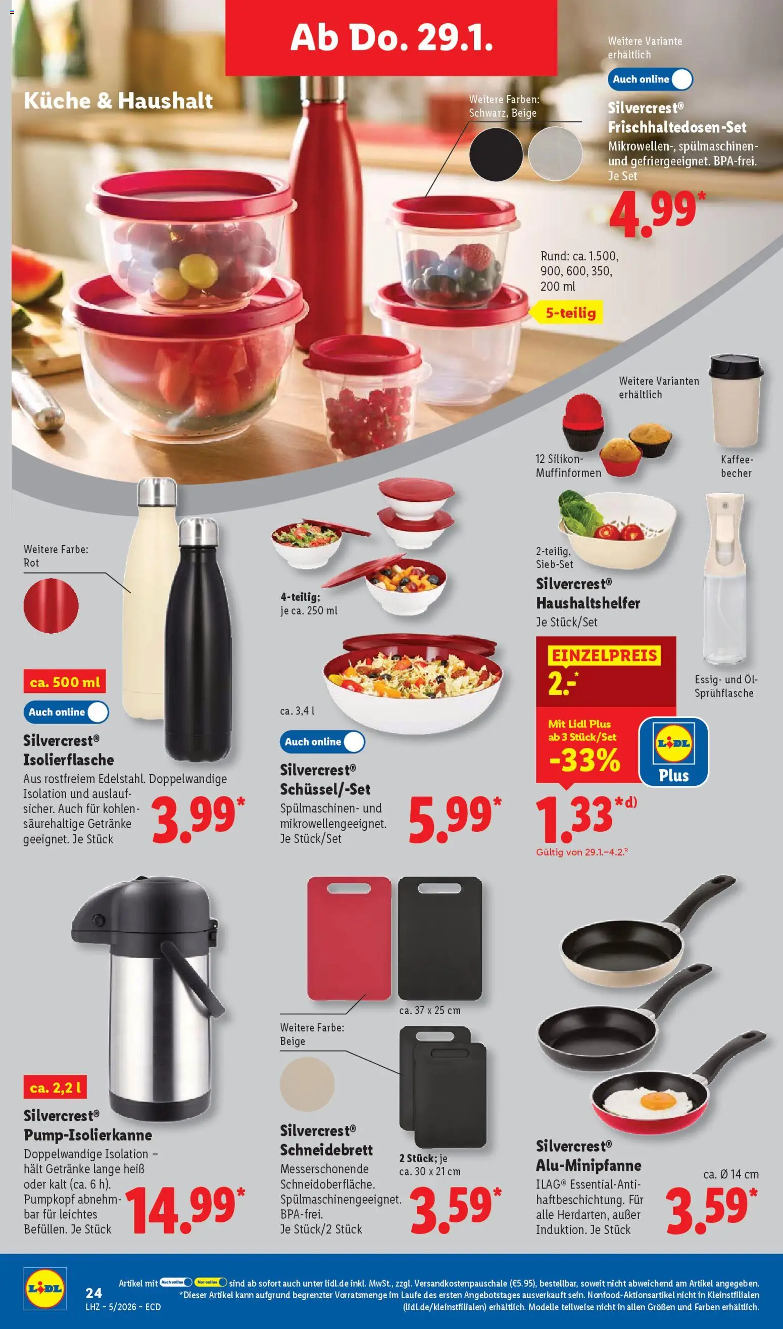 Lidl - Prospekt – gültig ab 26.01.2026 | Seite: 46 | Produkte: Öl, Kaffee, Essig, Küche