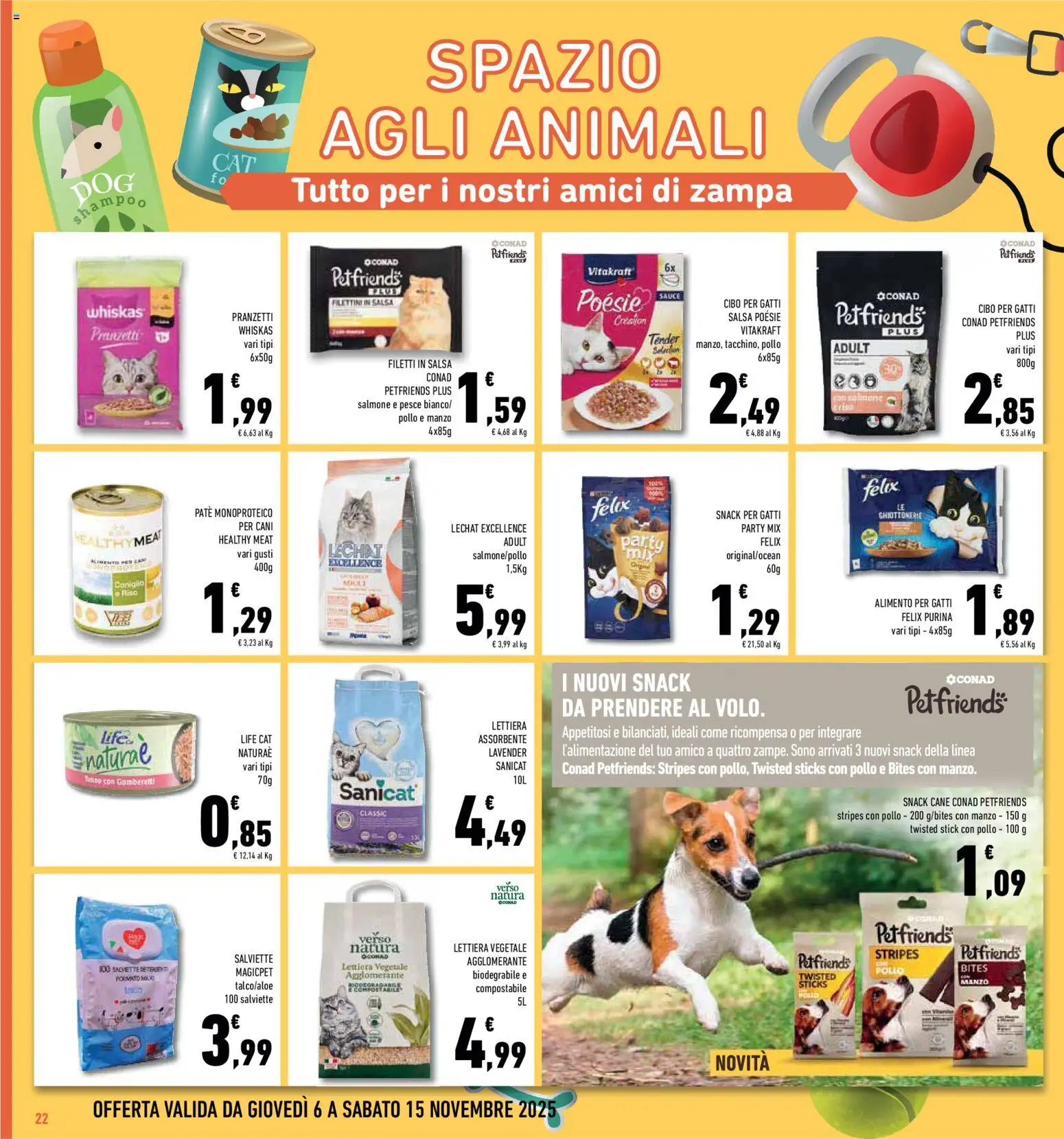 Volantino Conad del 06.11.2025 | Pagina: 22