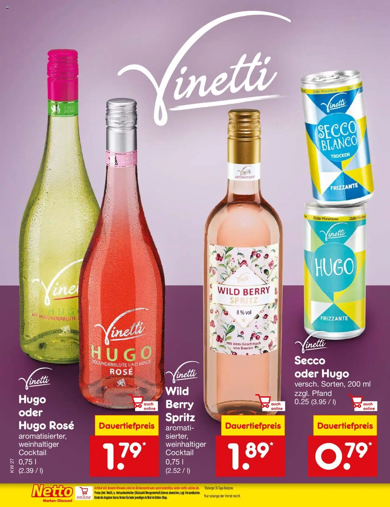 Netto Marken-Discount Prospekt 	 - gültig ab dem 30.06.2025 | Seite: 26 | Produkte: Hugo