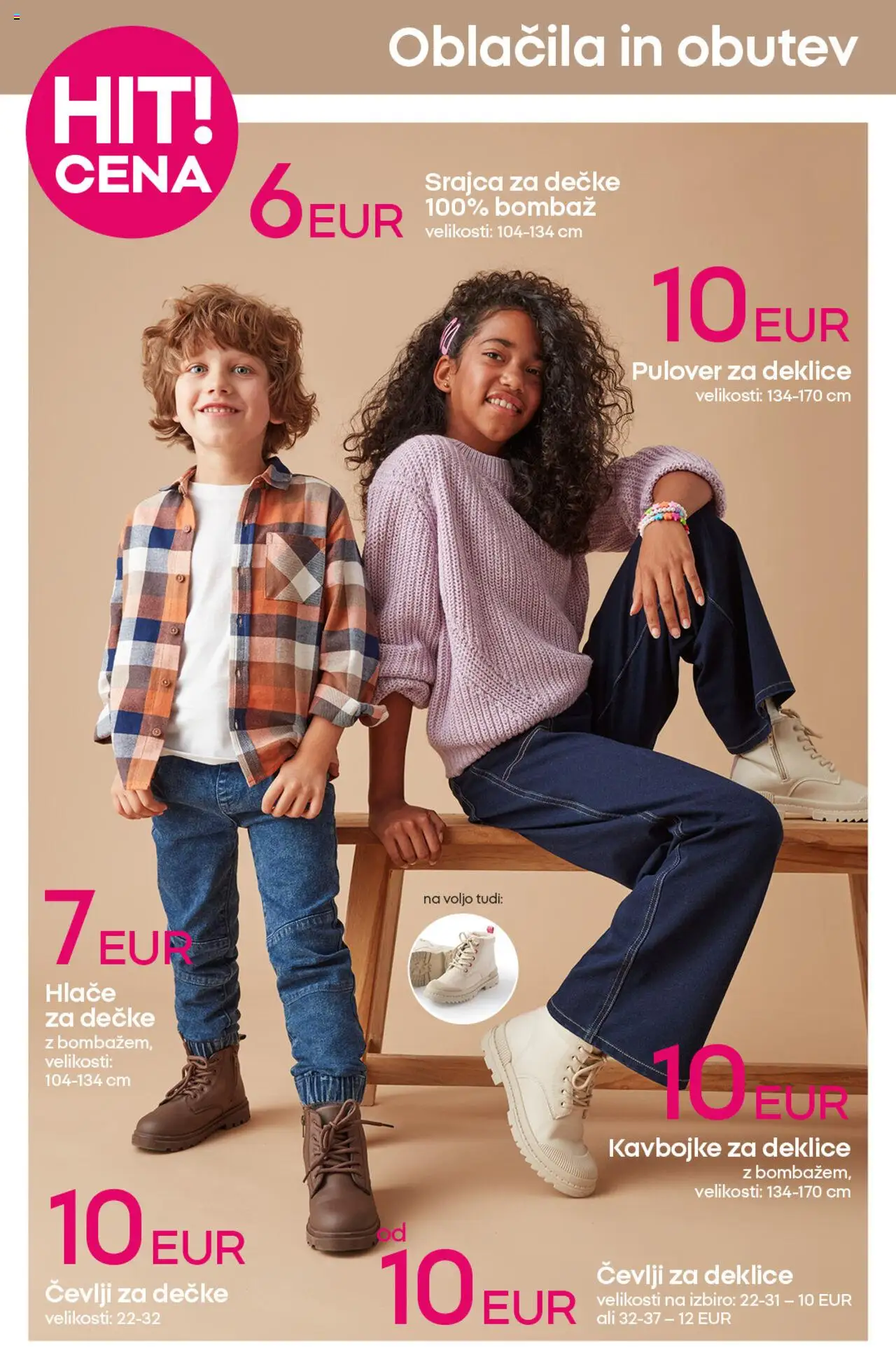 Novi Pepco katalog ponudbe – veljaven od 18.09.2025 | Stran: 6 | Izdelki: Oblacila, Pulover, Hlace, Kavbojke