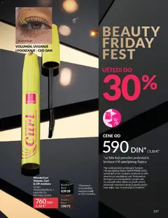 WonderCurl Volume, Curl & Lift maskara, WonderCurl Volume, Curl & Lift maskara, 10 ml - pregled AVON kataloga - važi od 01.11.2025 | Strana: 237 | Proizvode: Maskara