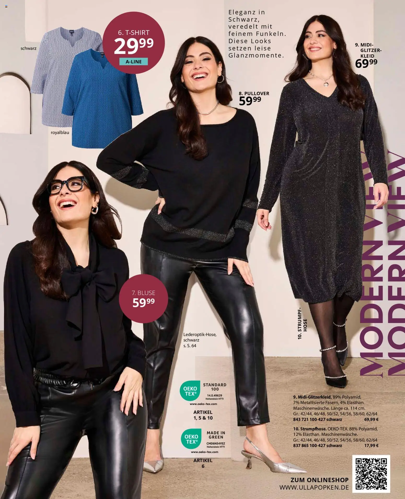 Ulla Popken Prospekt 	 – gültig ab 01.11.2025 | Seite: 73 | Produkte: Bluse, Pullover, Hose, Kleid