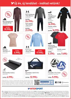 Intersport Akciós újság - amely érvényes a következő dátumtól: 06.01.2026 | Oldal: 6