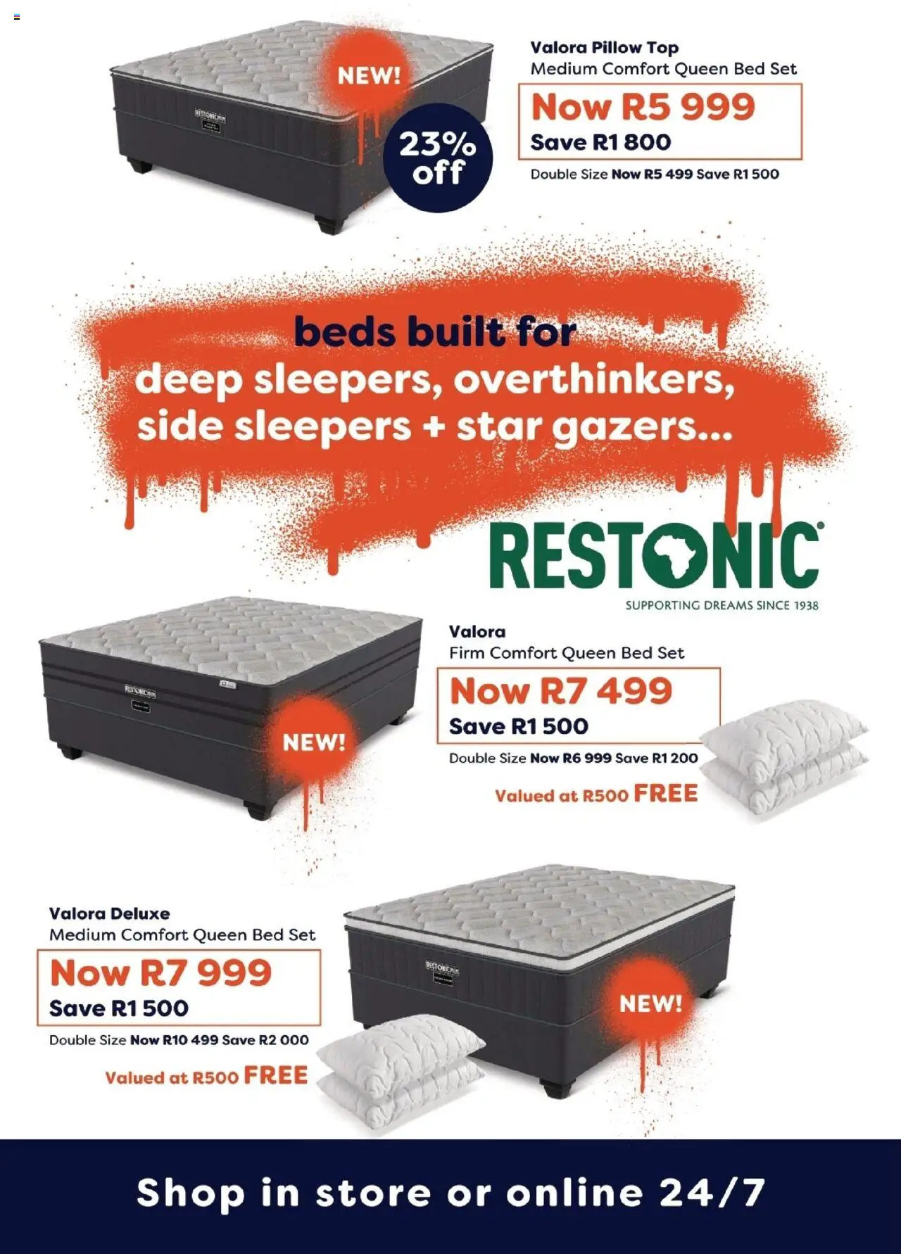 Dial-a-Bed - Mojo Beds Opening Sale Catalogue │ valid from 25.08.2025 | Page: 26 | Products: Queen bed, Bed, Pillow