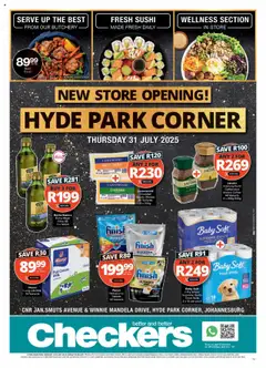 Preview of Checkers specials valid from 31.07.2025