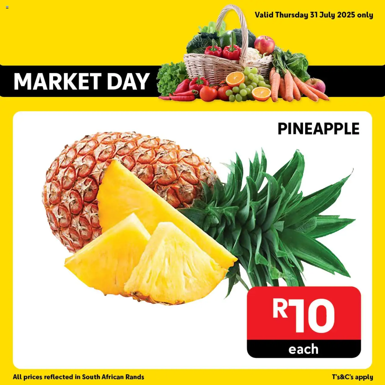 Makro Market Day │ valid from 31.07.2025 | Page: 2 | Products: Pineapple