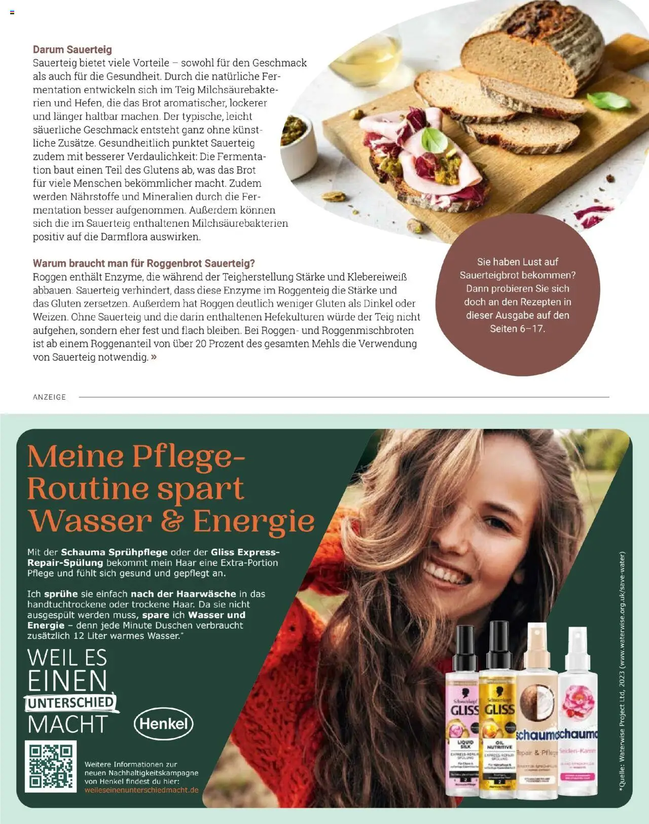 Globus Mio Magazin – gültig ab 01.10.2025 | Seite: 27 | Produkte: Wasser, Brot