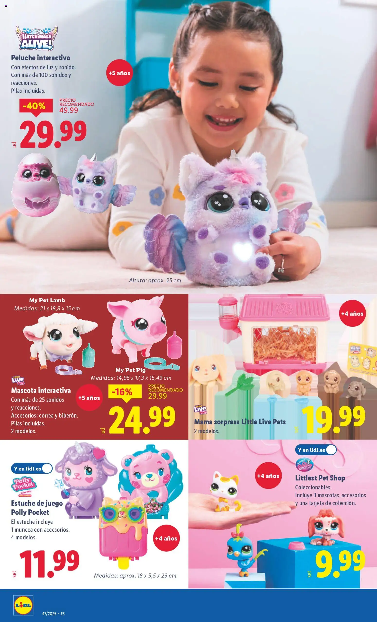 Lidl folleto de bazar │ válido desde el 17.11.2025 | Página: 10 | Productos: Muñeca