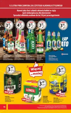 Arhelan Gazetka od 12.09.2025 | Strona: 14 | Produkty: Piwo Somersby, Leżak, Delikatesy, Somersby