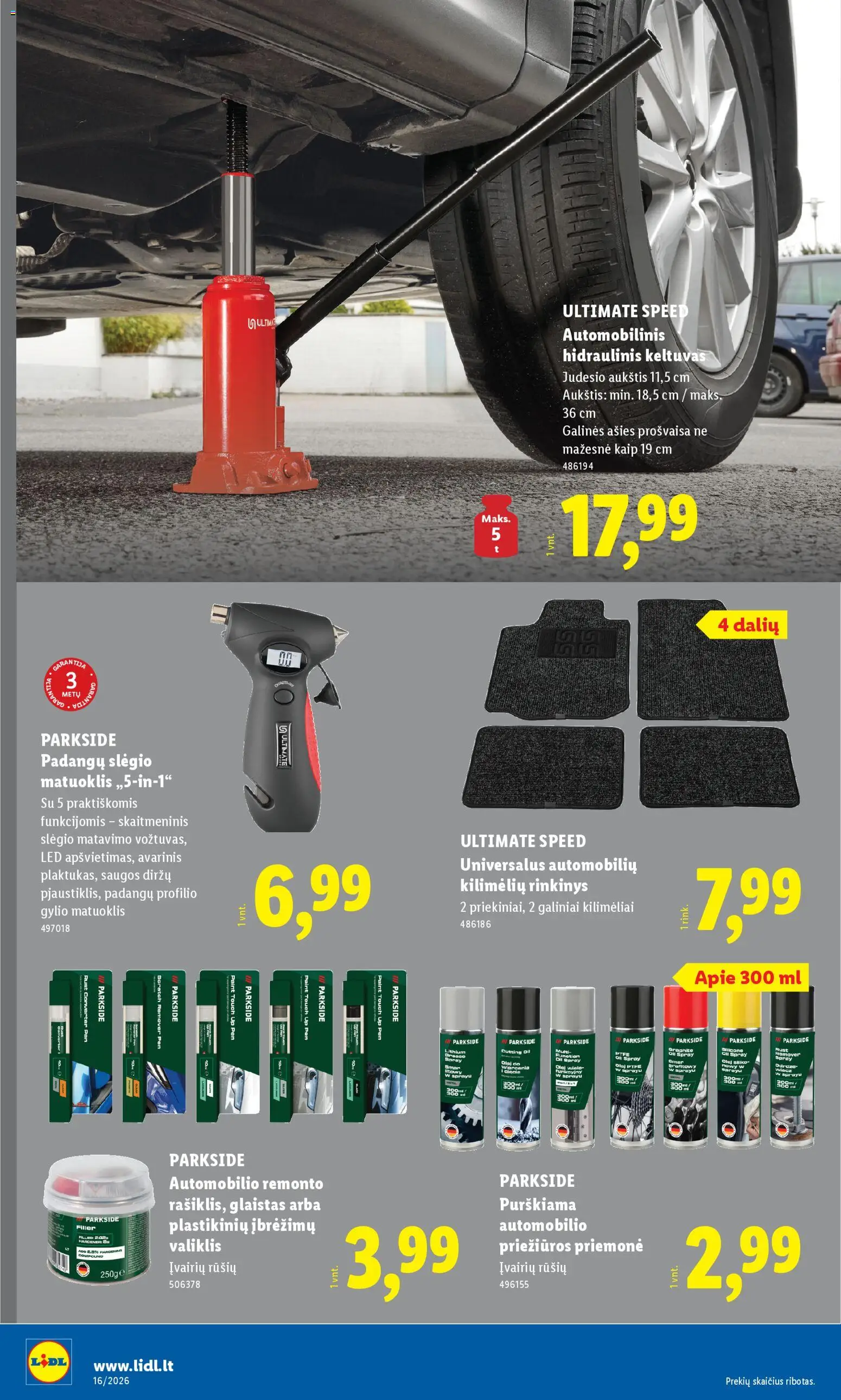 LIDL akcijos nuo 13.04.2026 | Puslapis: 10 | Prekių: Slėgio matuoklis