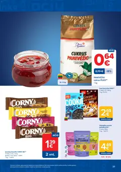 MAXIMA leidinys galioja nuo 21.04.2026 | Puslapis: 27 | Prekių: Cukrus