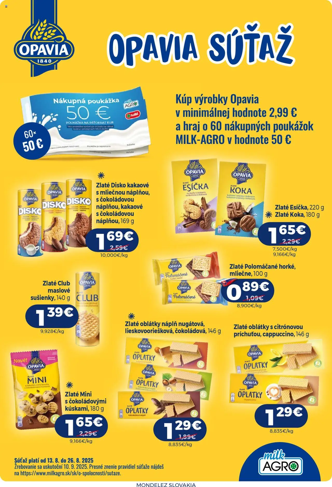 Milk Agro leták │ platný od 13.08.2025 | Strana: 9