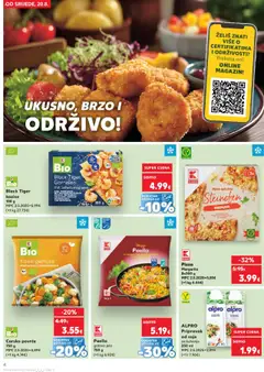 Kaufland katalog | vrijedi od 20.08.2025 | Stranica: 4 | Proizvodi: Pizza, Alpro, Povrće, Kozice