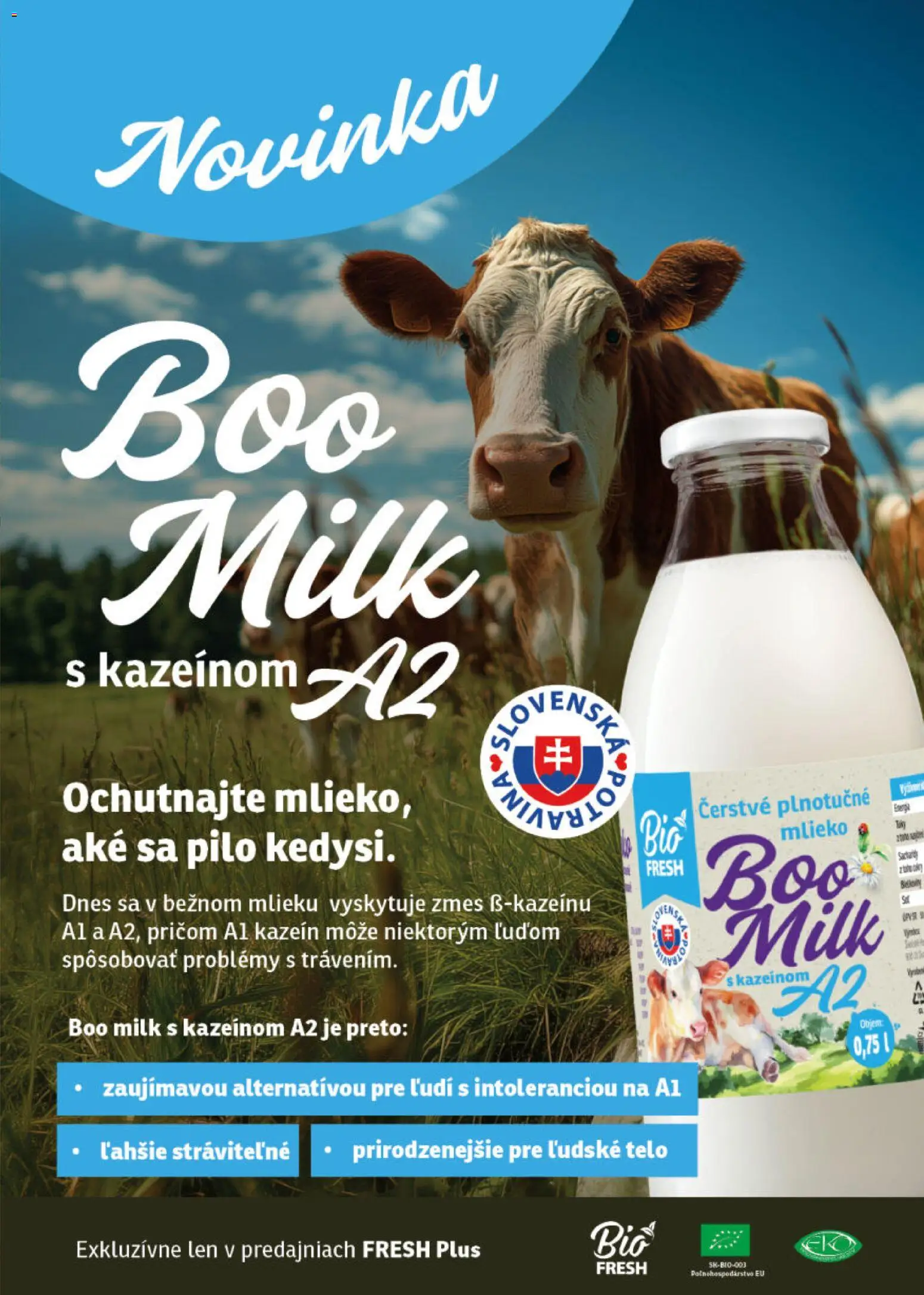 Nové Fresh akcie – leták je platný od 23.10.2025 | Strana: 25 | Produkty: Mlieko