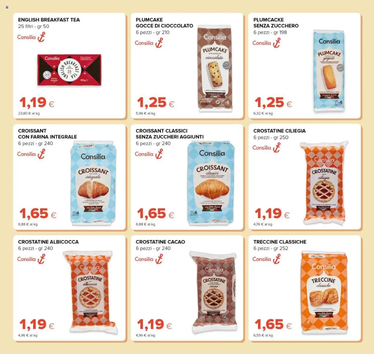 Volantino Tigre del 20.08.2025 | Pagina: 21 | Prodotti: Yogurt, Plumcake, Cacao, Terra