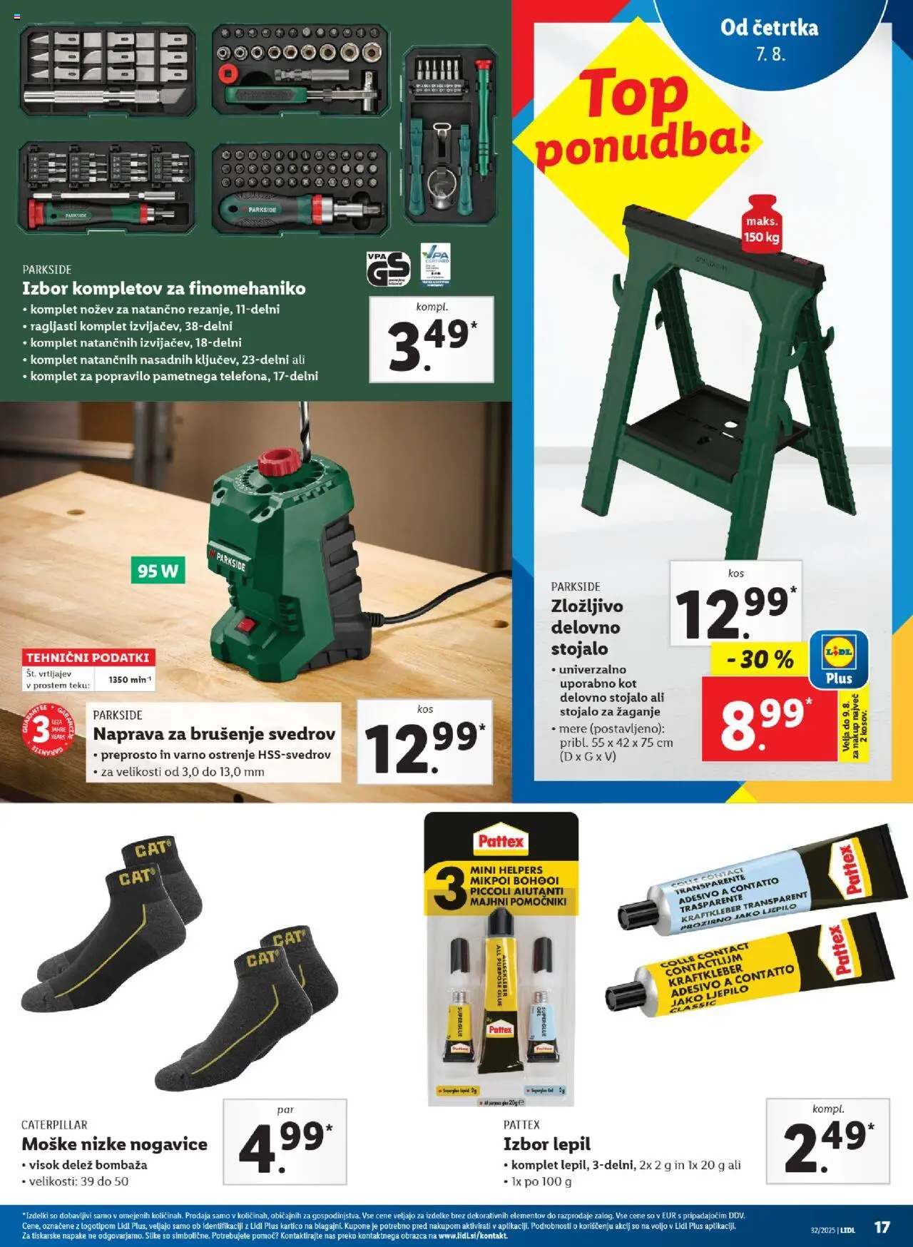 Lidl katalog │ velja od 07.08.2025 | Stran: 35 | Izdelki: Nogavice