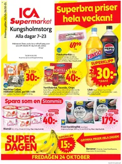 ICA Supermarket - Stockholm - Förhandsvisning av reklamblad från butik ICA Supermarket aktuell från 20.10.2025