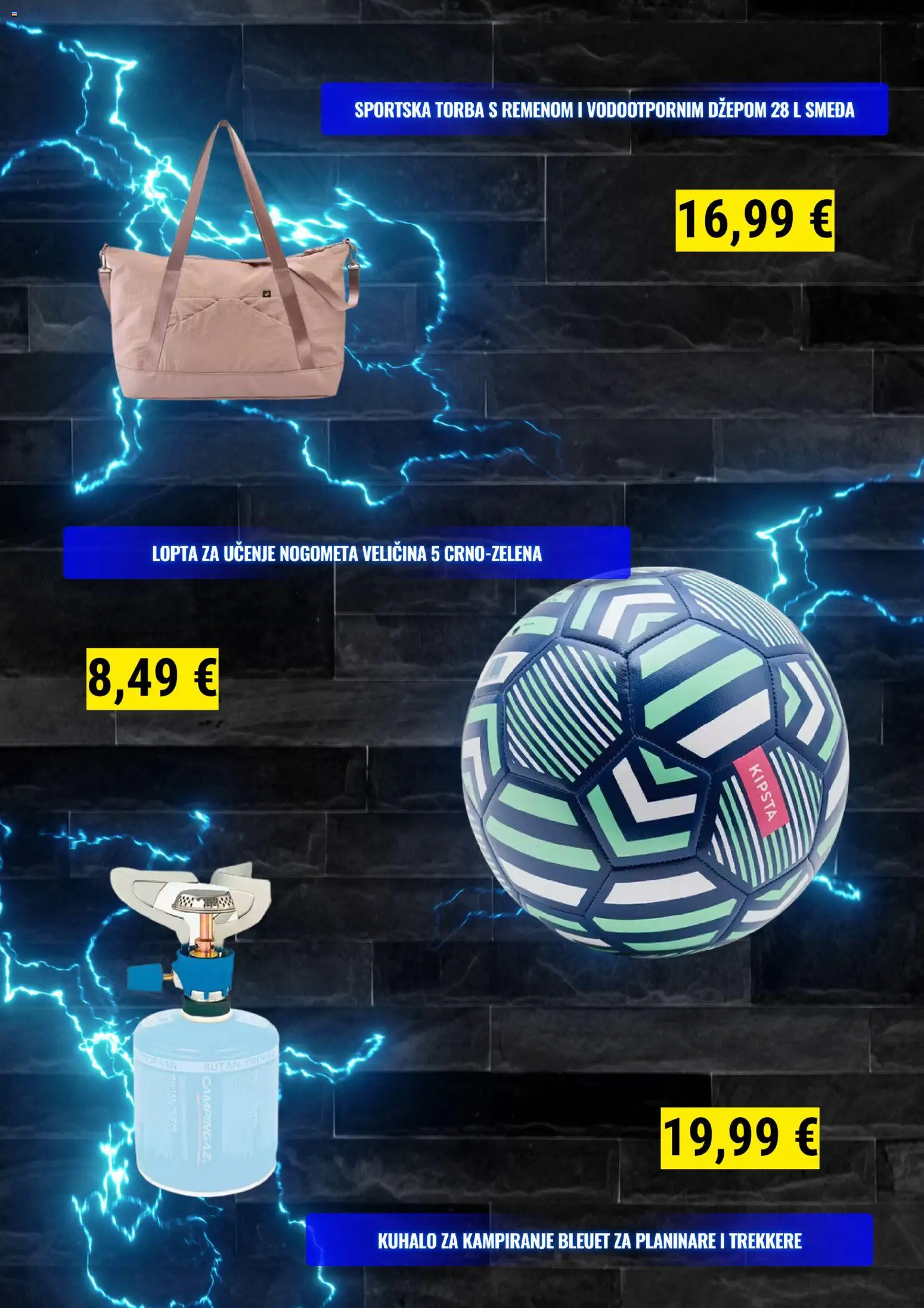 Decathlon katalog | vrijedi od 01.04.2026 | Stranica: 4 | Proizvodi: Lopta, Torba