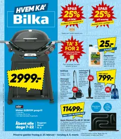 Bilka - Elektronik, Bolig, Have & Tekstil gyldig fra 27.02.2026