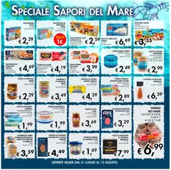Volantino Coal del 31.07.2025 | Pagina: 12 | Prodotti: Salmone, Vongole, Surimi, Sugo