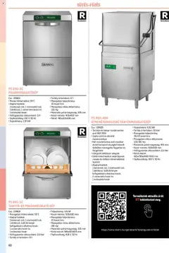 Metro - Gasztro konyha katalógus - amely érvényes a következő dátumtól: 17.02.2025 | Oldal: 60 | Termékek: Evőeszköz, Kosár, Tányér, Öblítőszer