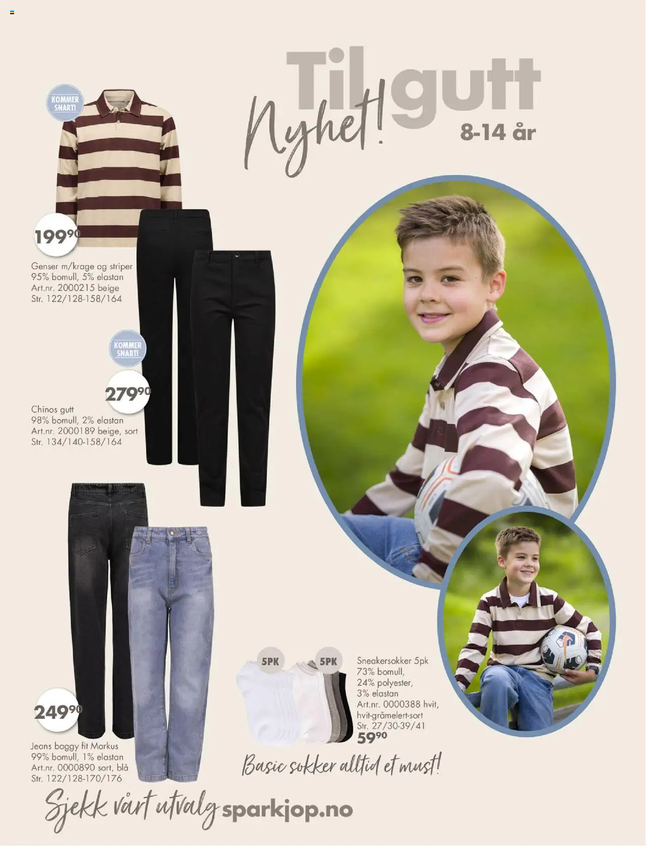 {H1} | Side: 47 | Produkter: Genser, Sokker, Jeans