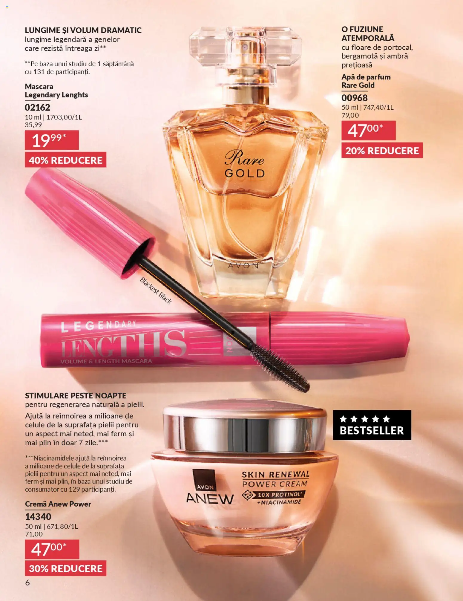 Noul catalog Avon – valabil de la 01.01.2026 | Pagină: 8 | Produse: Parfum, Mascara, Pește, Apă