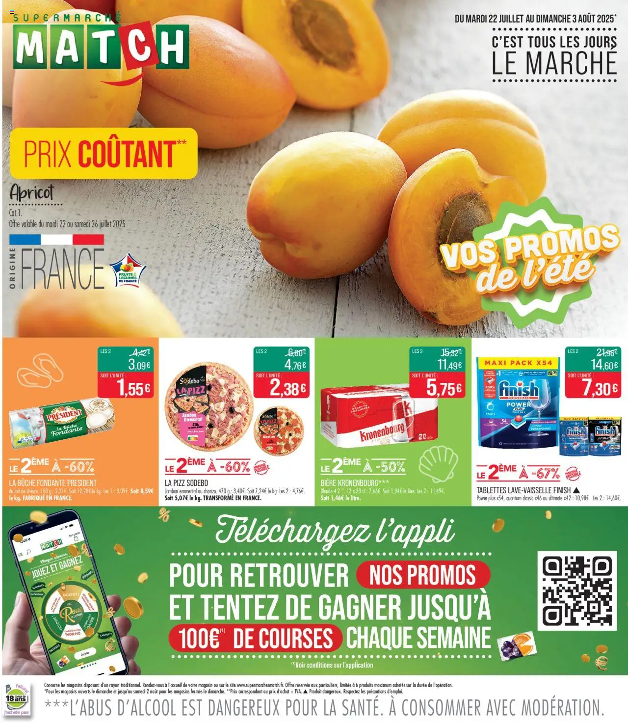  | Page: 1 | Produits: Emmental, Lait, Jambon, Bière