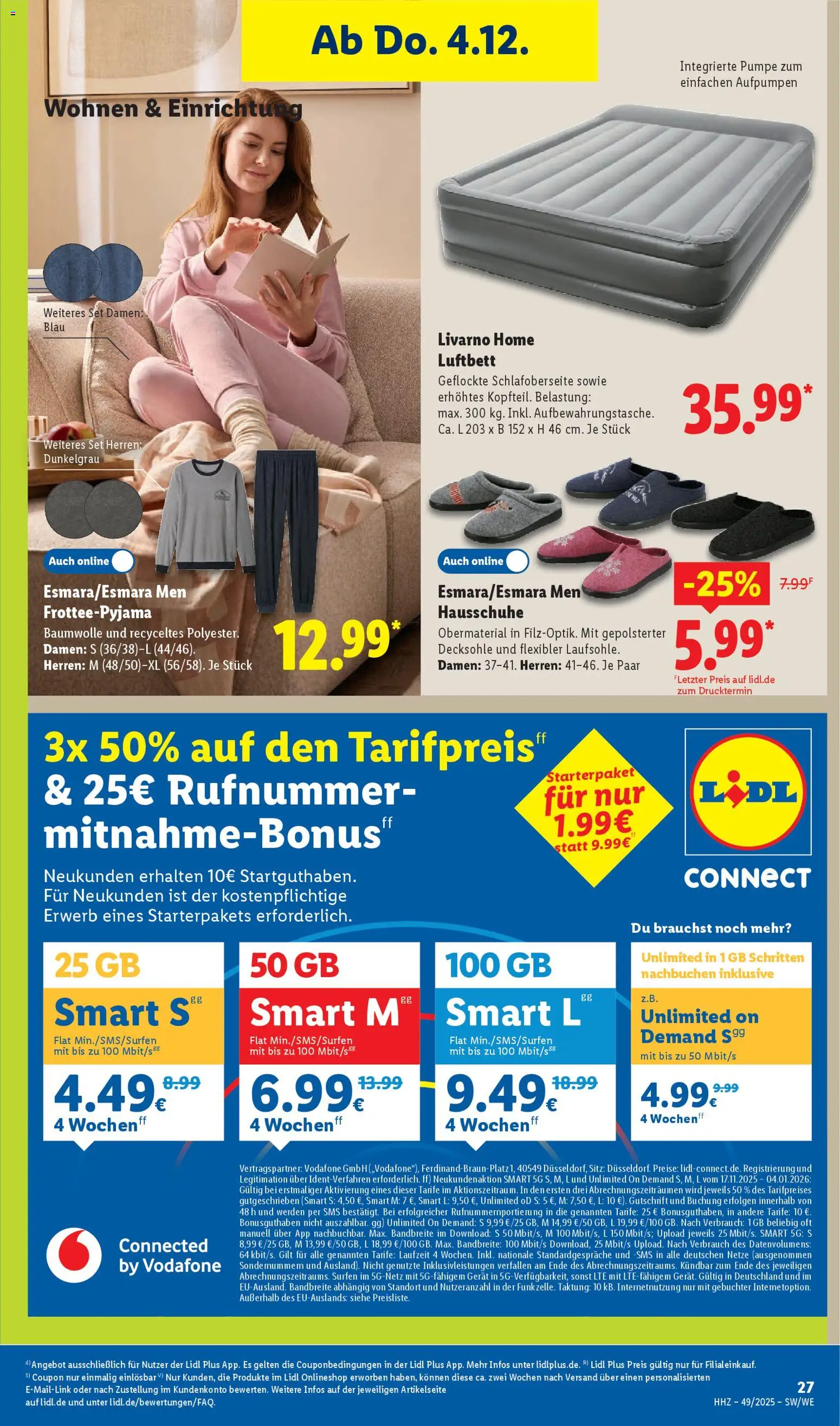 Lidl Prospekt Hilders – gültig ab 01.12.2025 | Seite: 45 | Produkte: Hausschuhe