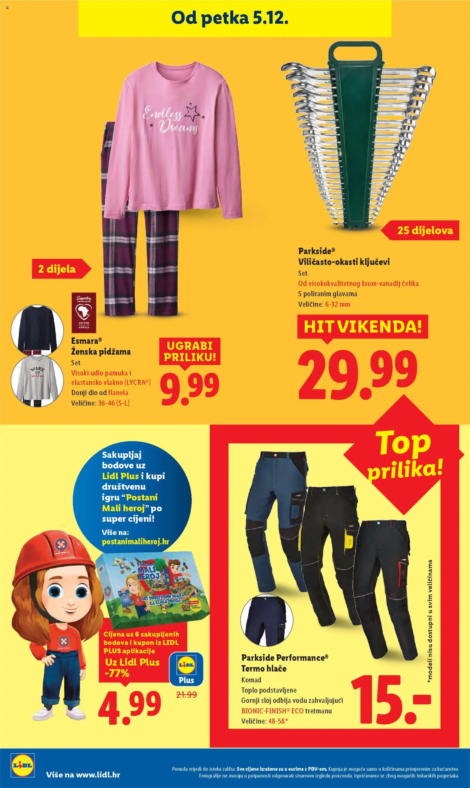 Lidl katalog | vrijedi od 01.12.2025 | Stranica: 88 | Proizvodi: Hlače, Pidžama, Igra, Parkside