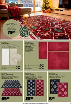 Tokmanni-mainoslehti voimassa 30.10.2025 alkaen | Sivu: 41 | Tuotteet: Matto, Kynnysmatto