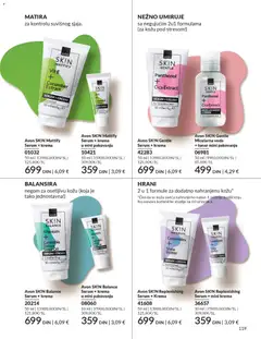 Avon SKIN Gentle Micelarna voda + toner mini pakovanje, Micellar water + toner with Panthenol and Cica Extract for sensitive skin in mini packaging. - pregled AVON kataloga - važi od 28.02.2026 | Strana: 123