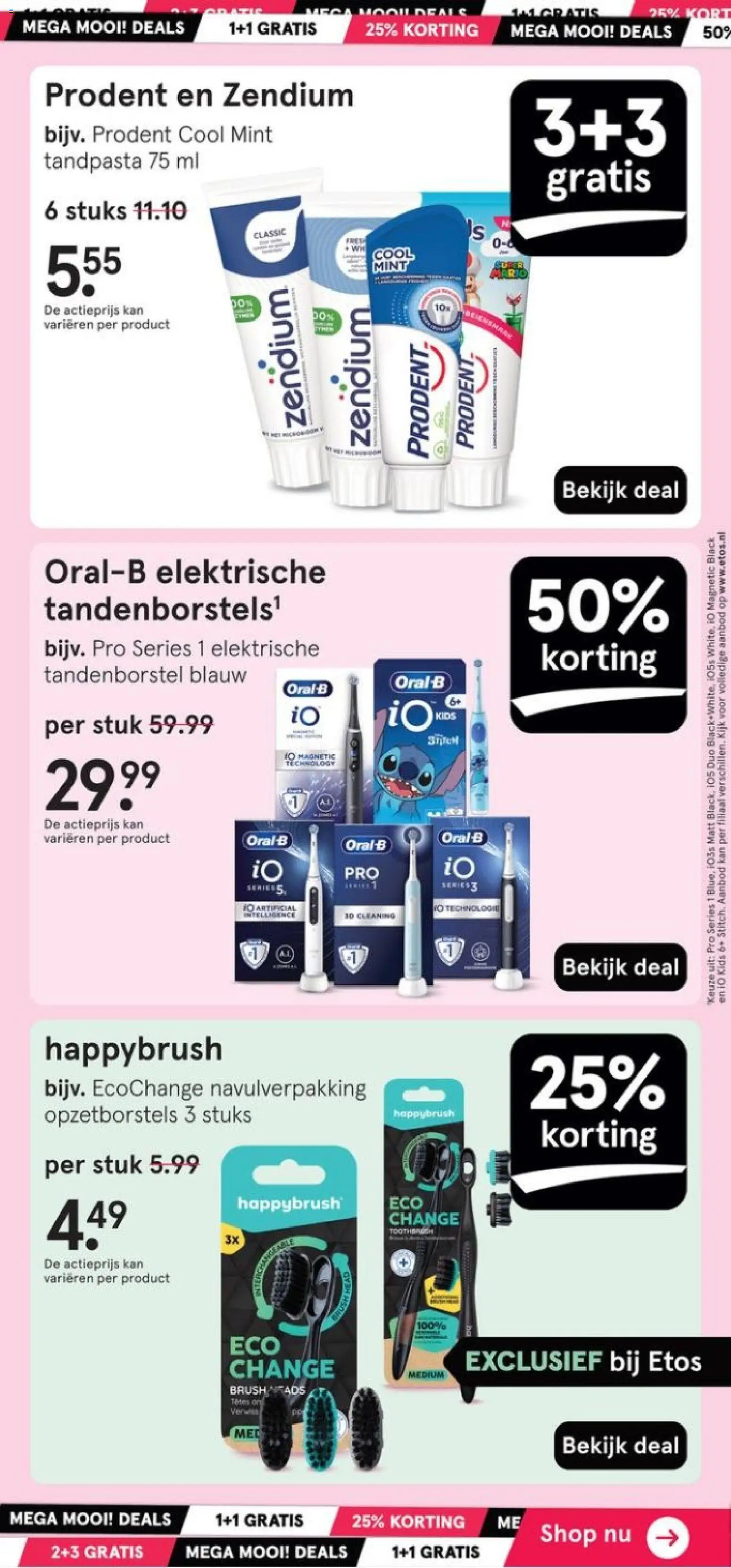 {H1} | Pagina: 14 | Producten: Tandpasta, Tandenborstel, Kan, Elektrische tandenborstel