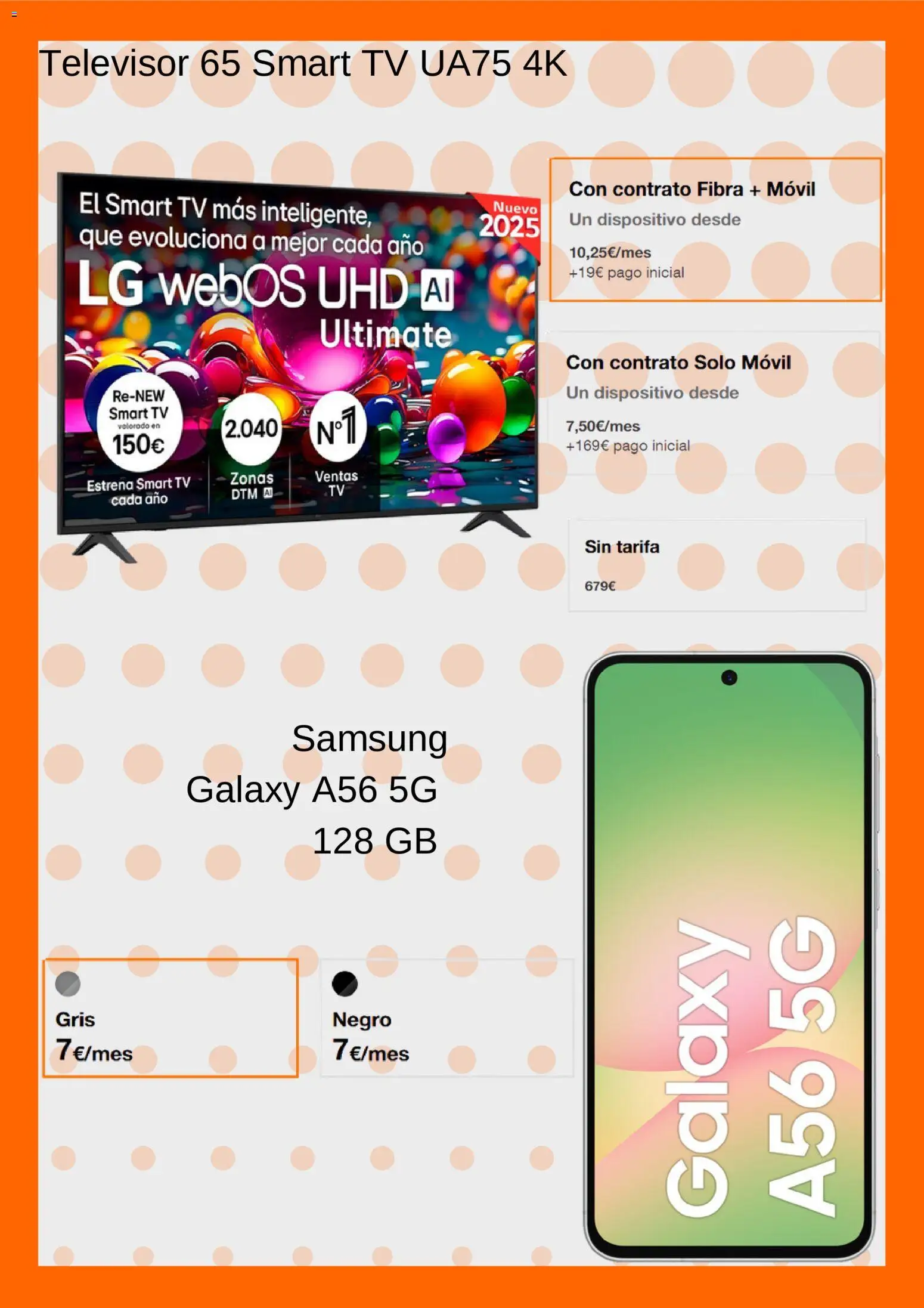 Orange ofertas │ válido desde el 25.02.2026 | Página: 6 | Productos: Televisor
