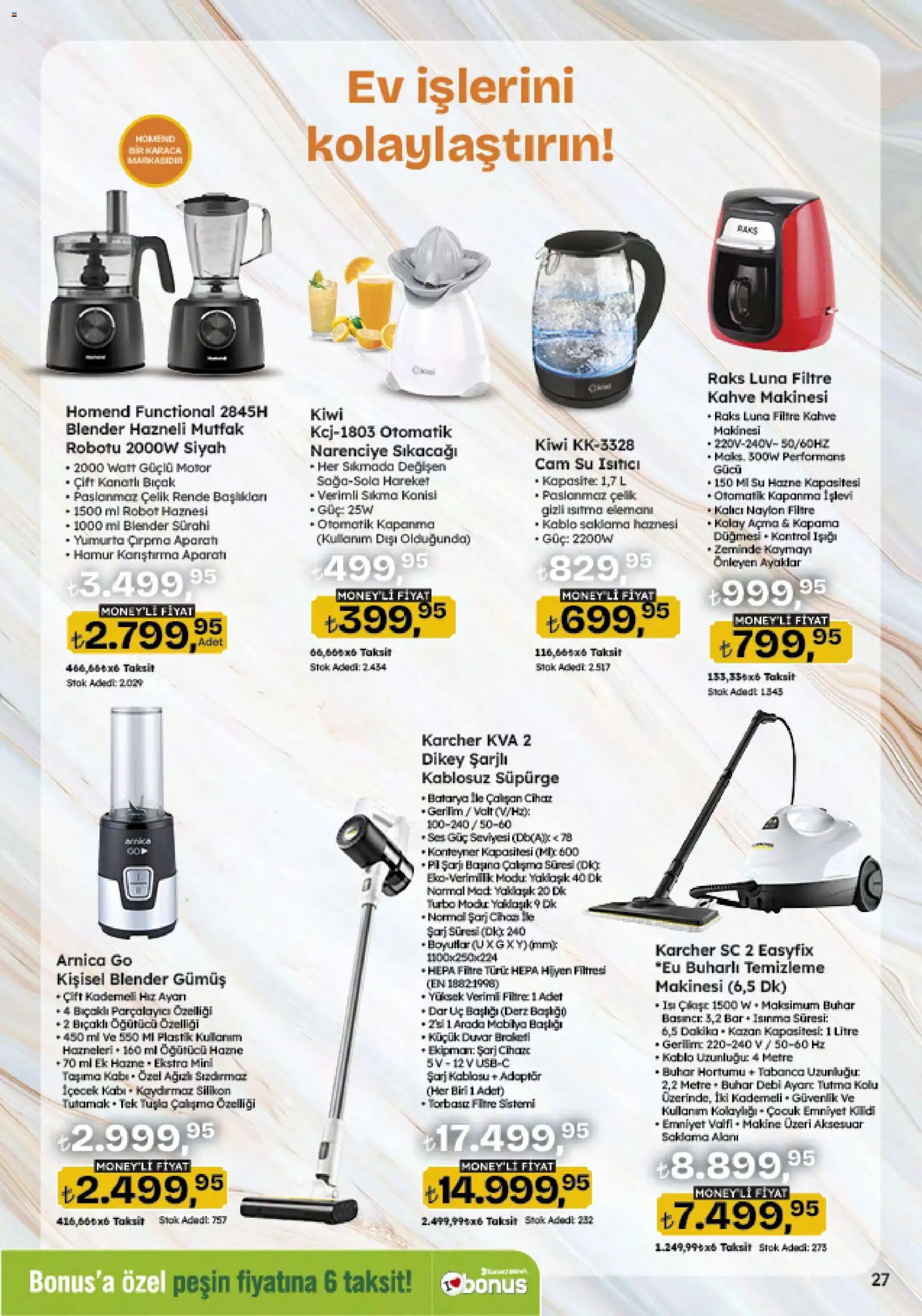 Migros Katalog - 5M Migroskop Dijital - 26.02.2026 tarihinden itibaren geçerlidir | Sayfa: 140 | Ürünler: Su ısıtıcı, Rende, Su, Kahve makinesi