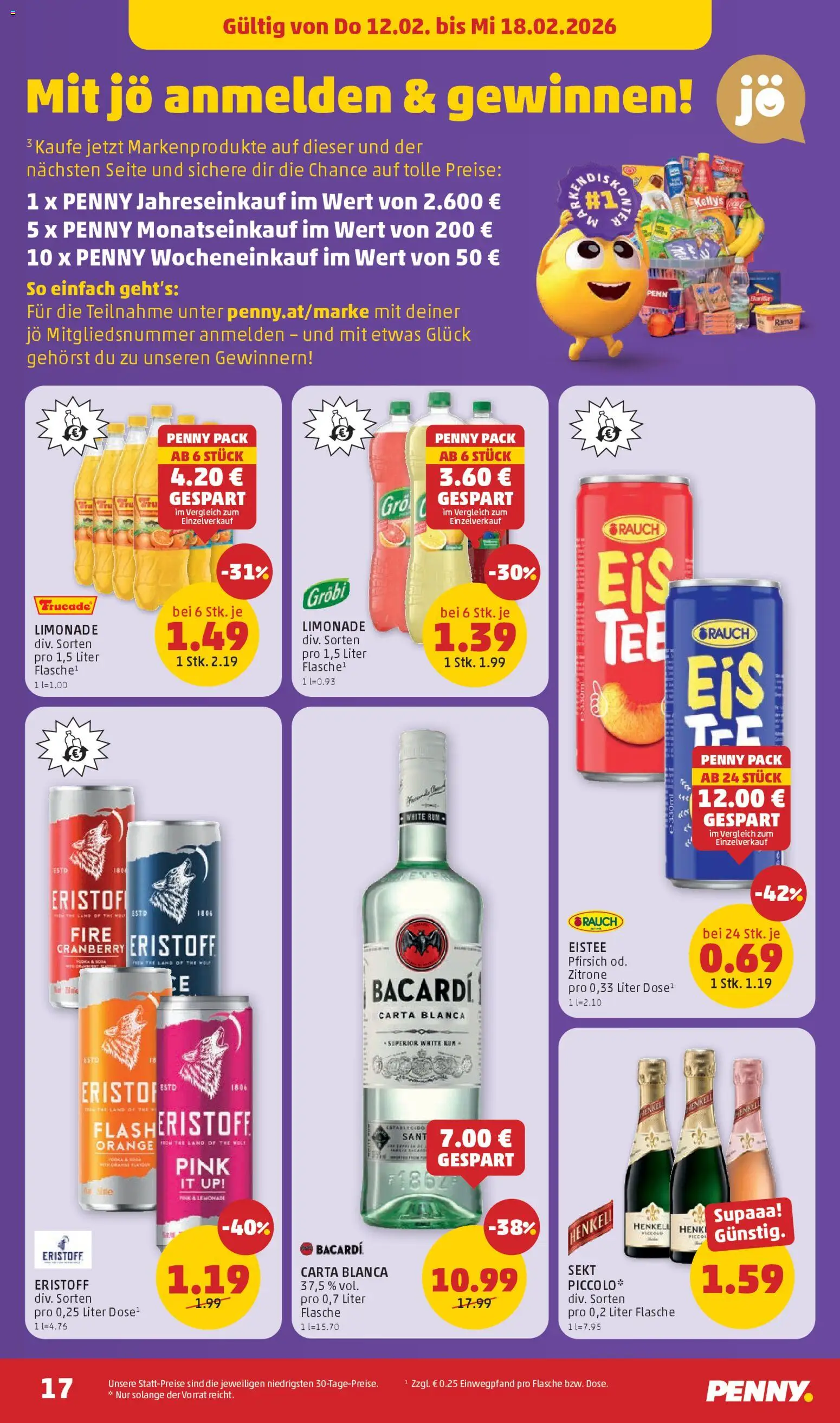 Penny Markt Flugblatt gültig ab 12.02.2026 | Seite: 17