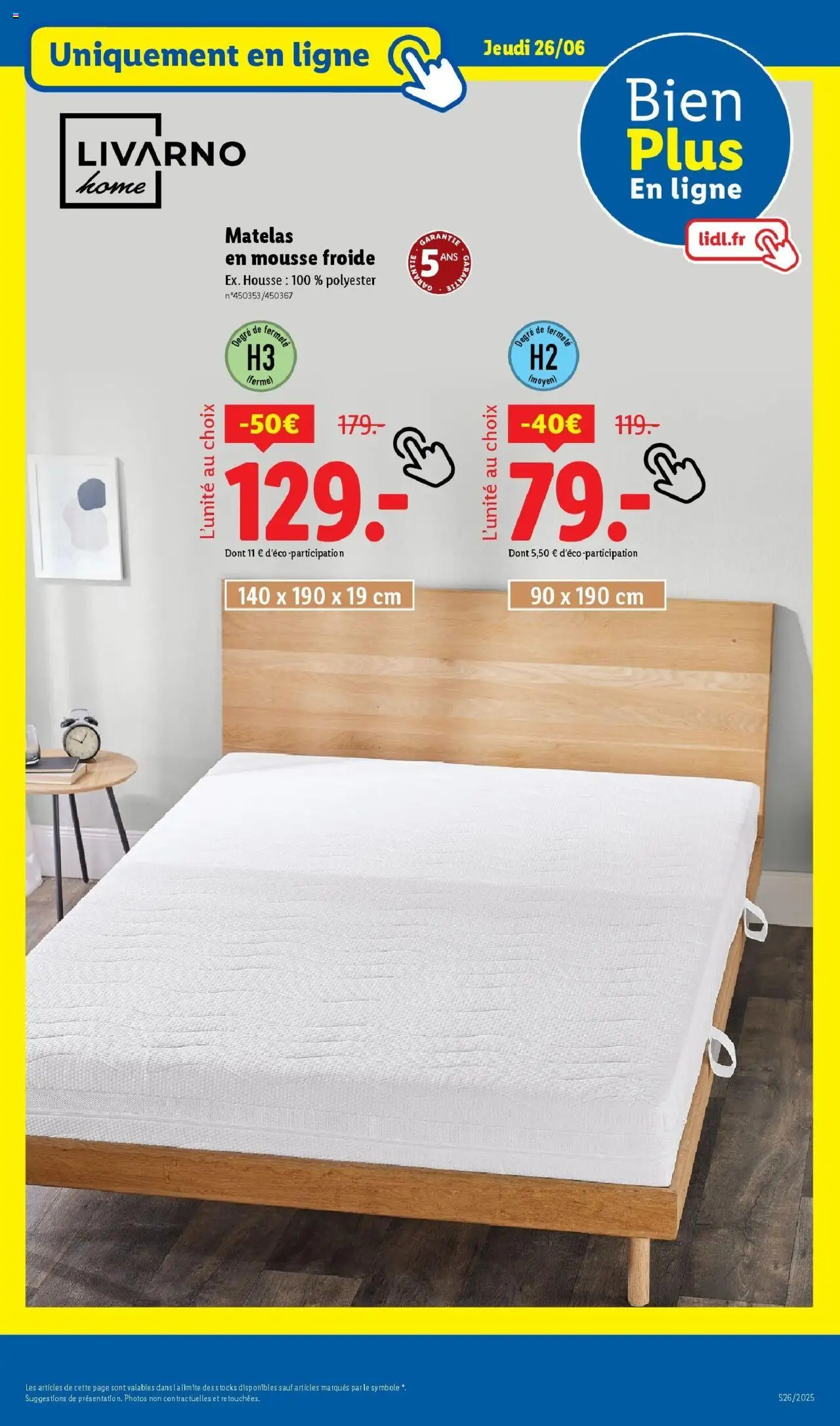  | Page: 59 | Produits: Mousse, Matelas