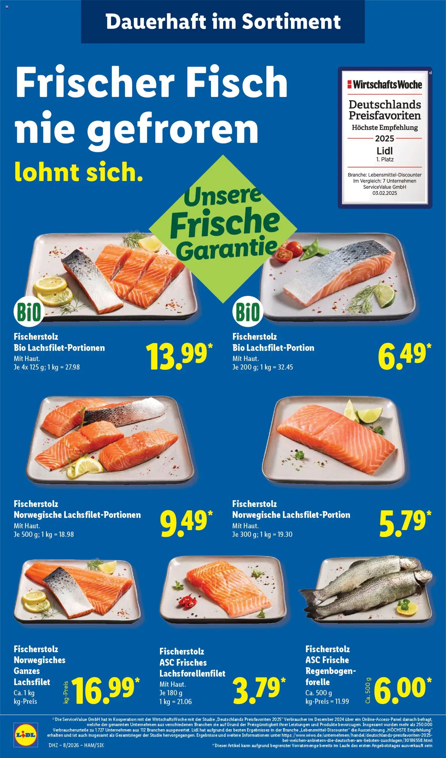 Lidl Prospekt Lüchow – gültig ab 16.02.2026 | Seite: 24 | Produkte: Fisch