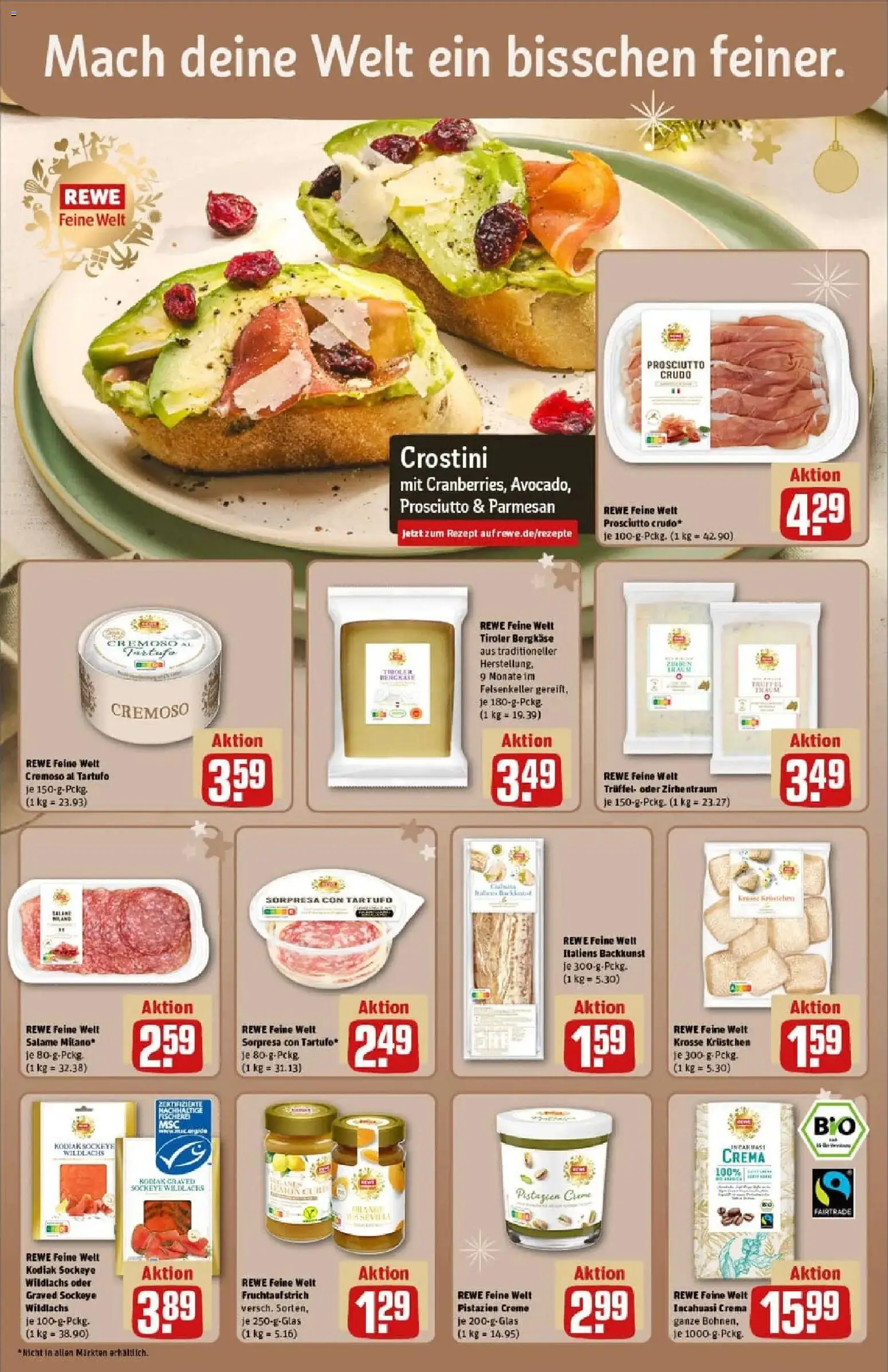 Rewe prospekt Langerwehe	 – gültig ab 07.12.2025 | Seite: 20 | Produkte: Pistazien, Creme