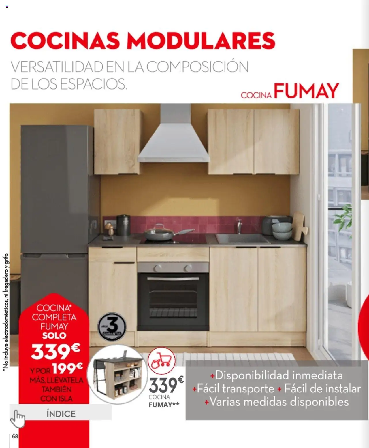 Conforama - Folleto │ válido desde el 27.03.2025 | Página: 68 | Productos: Fregadero, Cocina