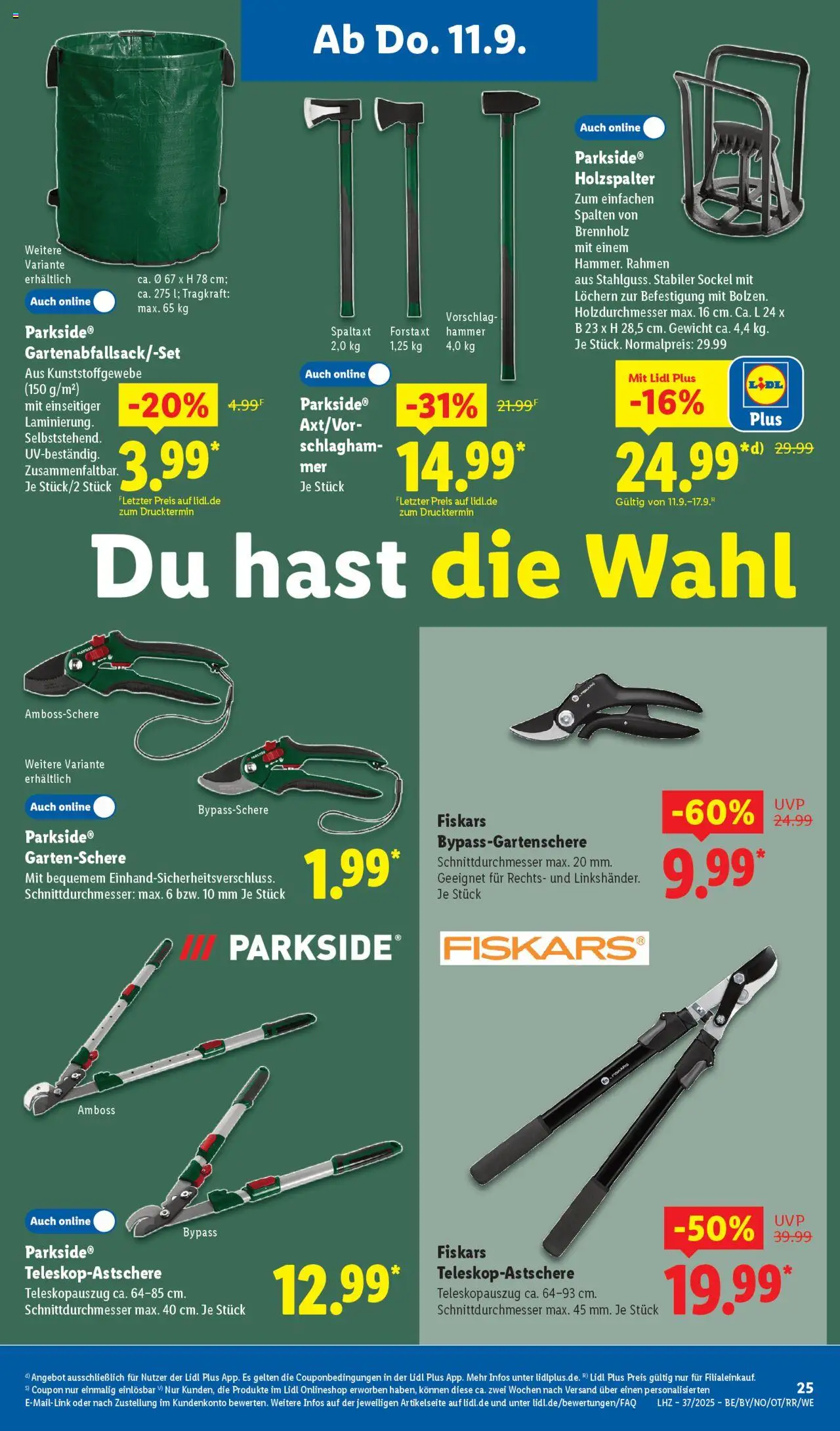 Lidl Prospekt Grimma	 - gültig ab dem 08.09.2025 | Seite: 21 | Produkte: Gewicht