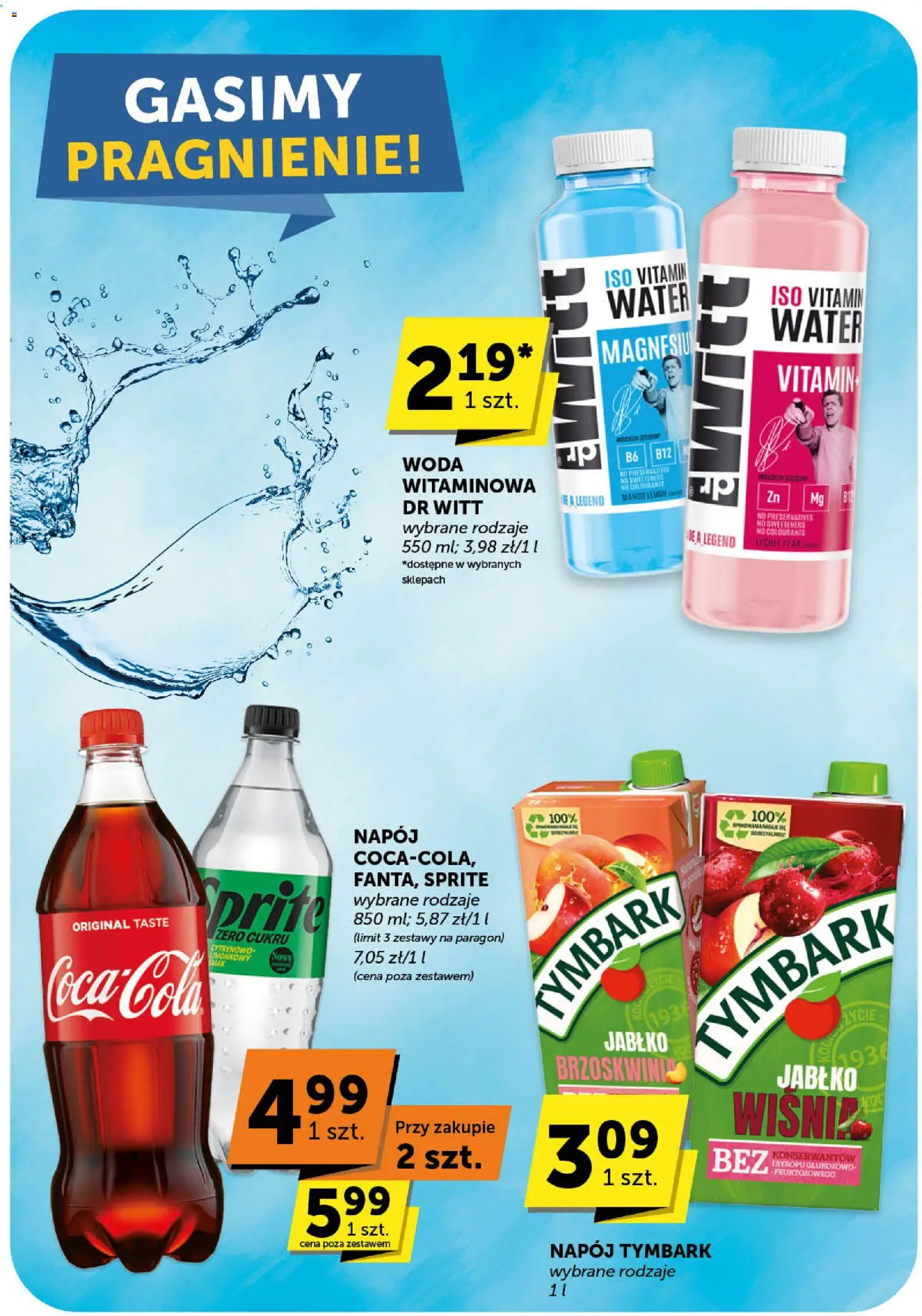 ABC Gazetka - Market od 13.11.2025 | Strona: 27 | Produkty: Sprite, Woda