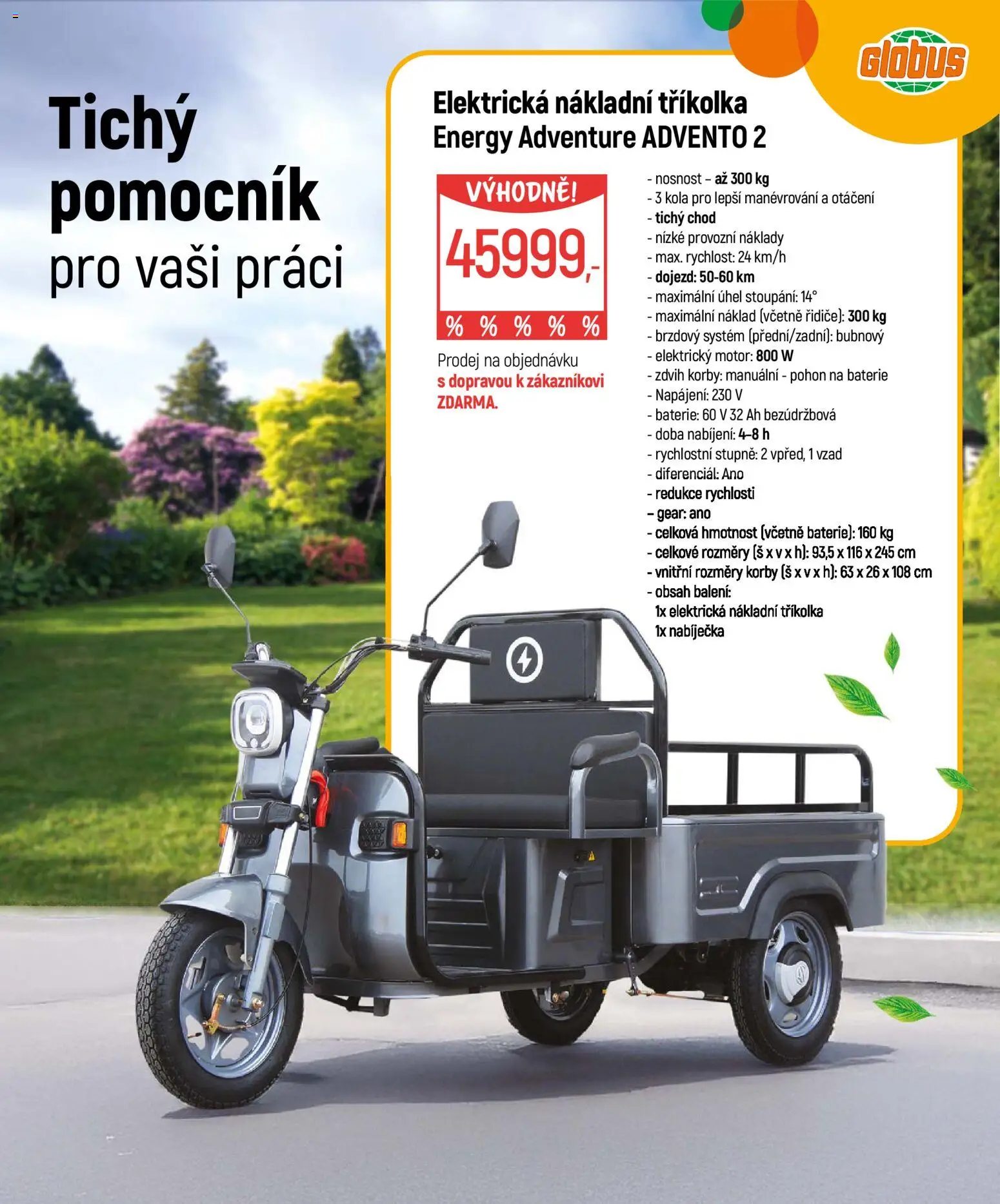 Globus leták - Zahrada od 18.02.2026 | Strana: 15 | Produkty: Globus, Baterie, Tříkolka, Kola