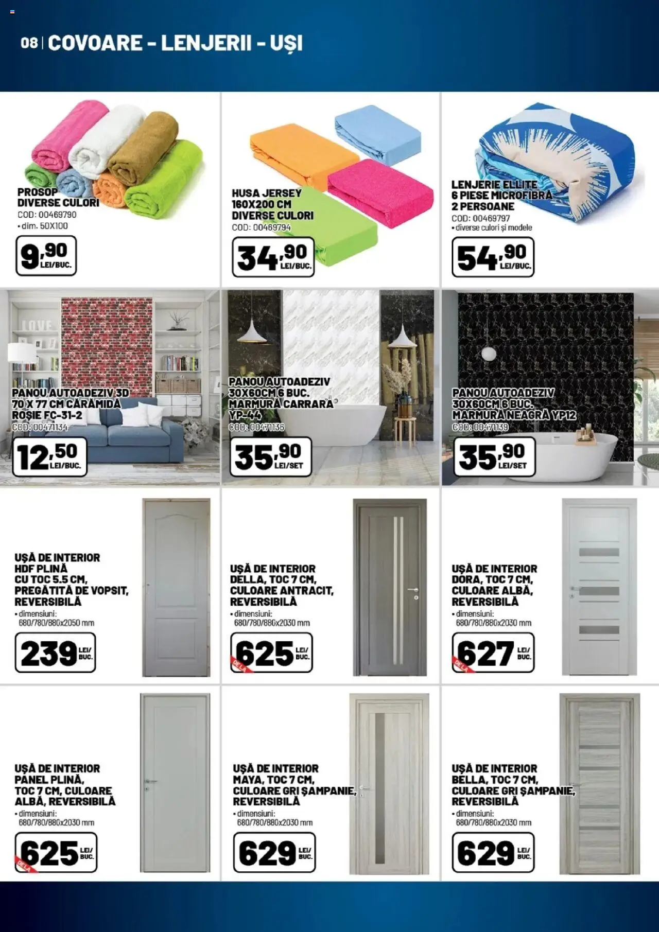 Noul catalog Ambient – valabil de la 01.10.2025 | Pagină: 8 | Produse: Ușă