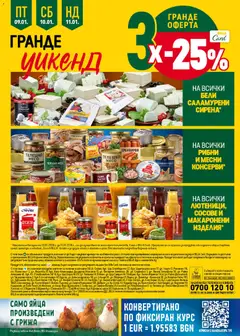 Преглед на clever КОПЪРКА ДОМАТЕН СОС, Рибна консерва - Офертите са валидни от 08.01.2026 | Страница: 46