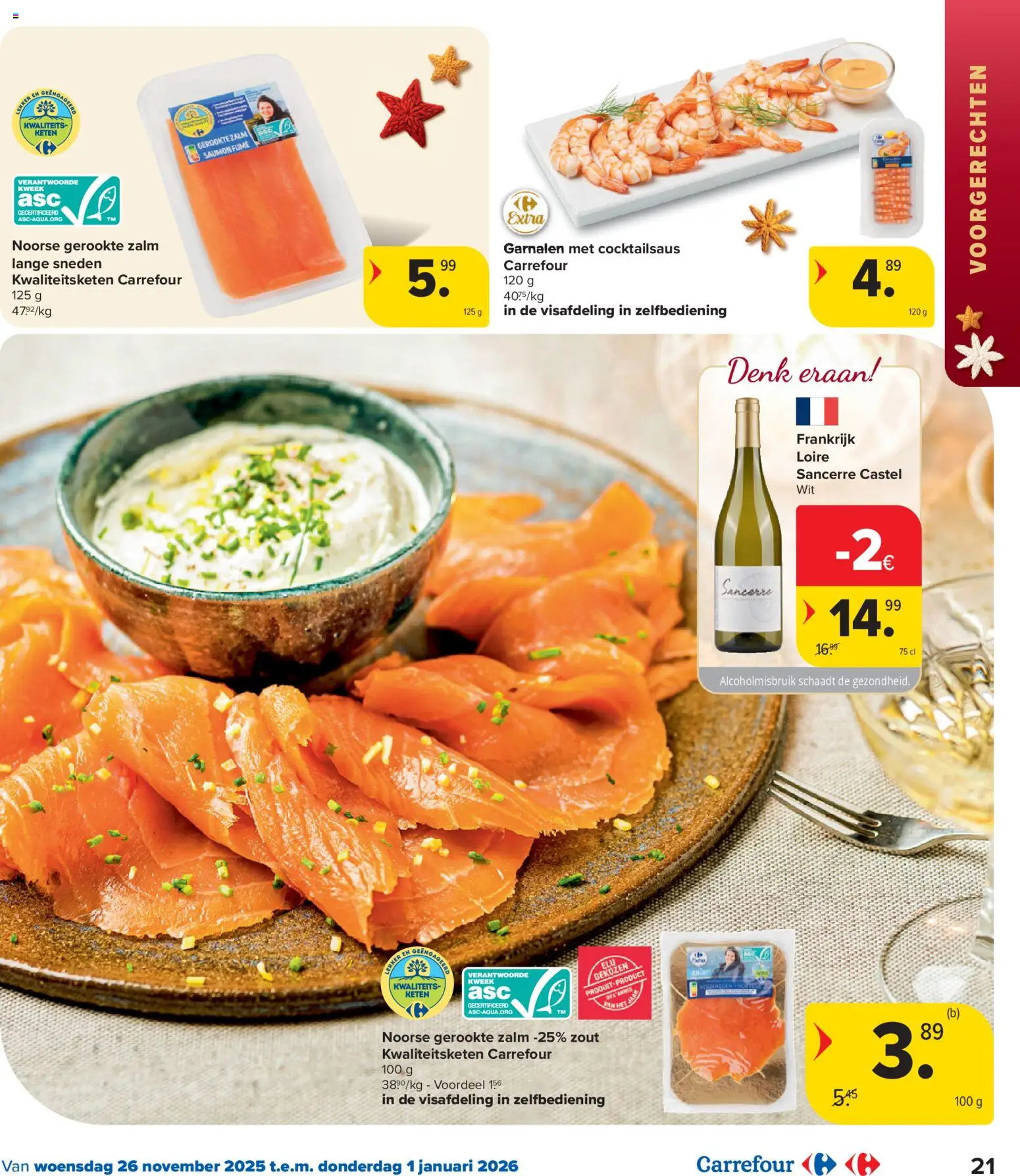 {H1} | Pagina: 21 | Producten: Zalm, Kekszek