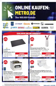 Metro Online: Wochen-Angebote ab 09.03.2026 gültig